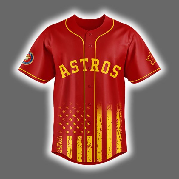Astros 250th Marine Corps Birthday Jersey 2025 2