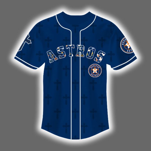 Astros I Can Do All Things Through Christ Jersey 2