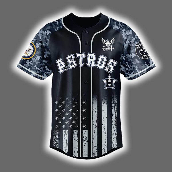 Astros US Navy 250th Birthday Celebration Jersey 2025 2