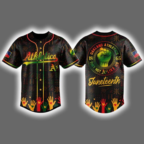Athletics 2025 Juneteenth Freedom They Not Like Us Jersey