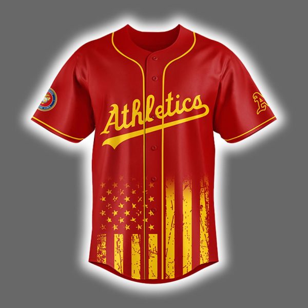 Athletics 250th Marine Corps Birthday Jersey 2025 2