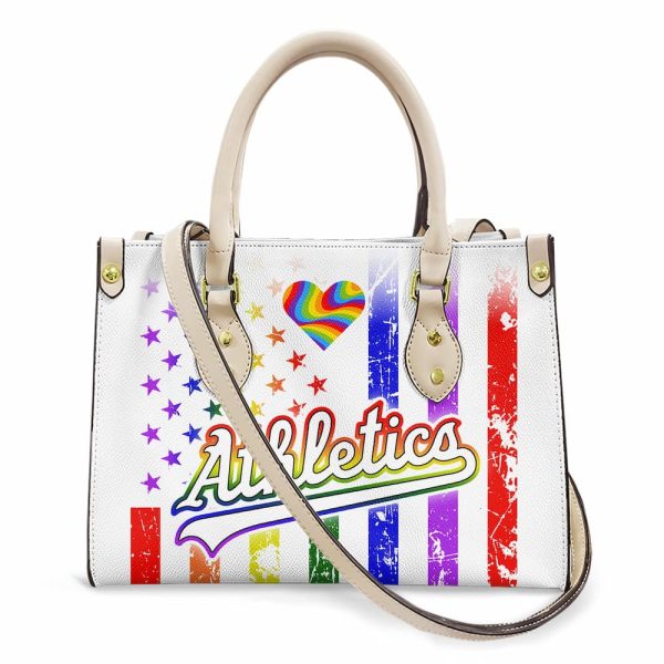 Athletics Happy Pride Month Leather Handbag 2025 2