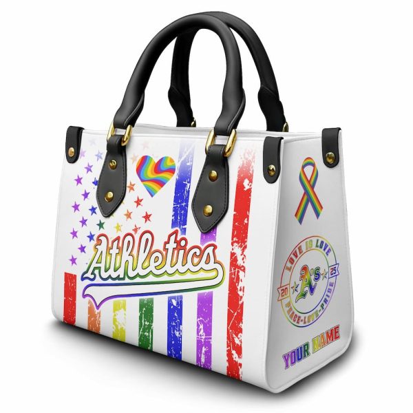 Athletics Happy Pride Month Leather Handbag 2025 3