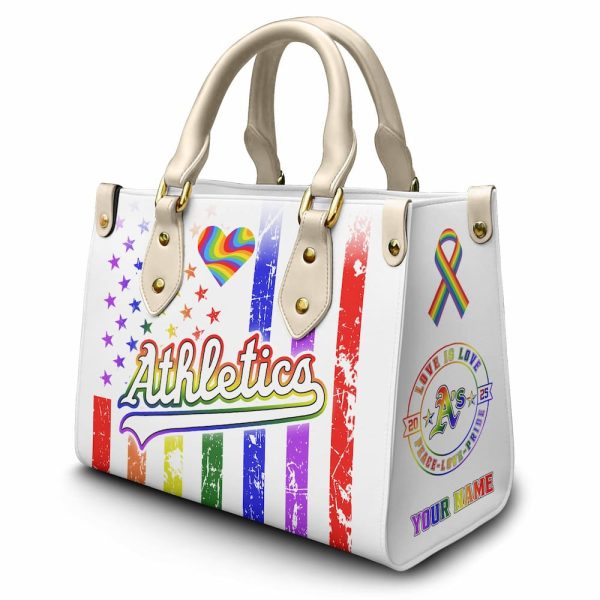 Athletics Happy Pride Month Leather Handbag 2025 4