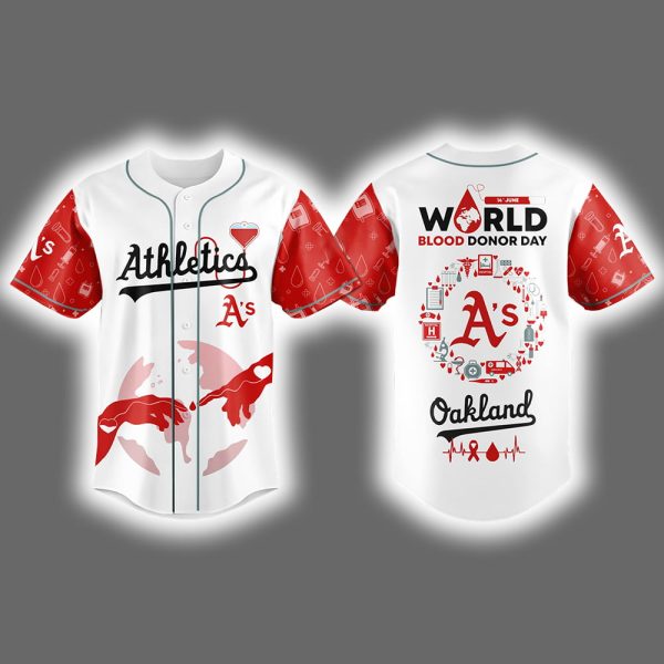 Athletics World Blood Donor Day 2025 Jersey