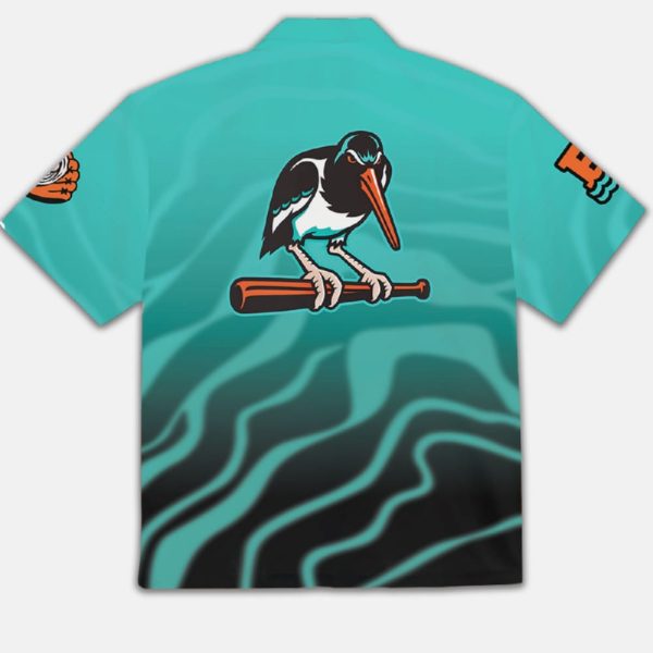 Baysox Oyster Catcher 2025 Hawaiian Shirt 3