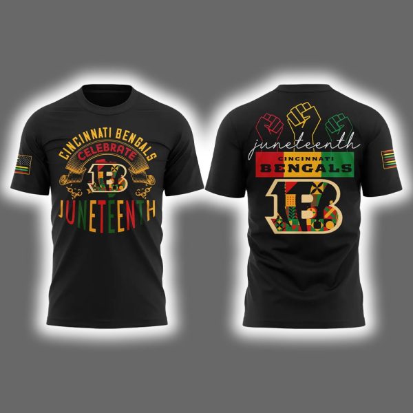 Bengals Celebrate Juneteenth 2025 Shirt