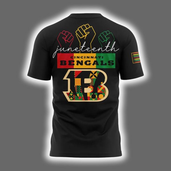Bengals Celebrate Juneteenth 2025 Shirt 3
