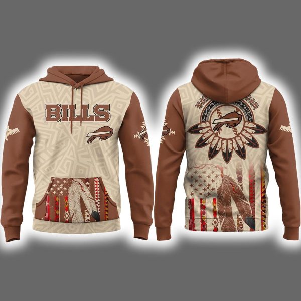 Bills x Native American Heritage 2025 Hoodie Joggers Cap