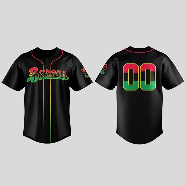 Birmingham Barons 2025 Juneteenth Day Jersey