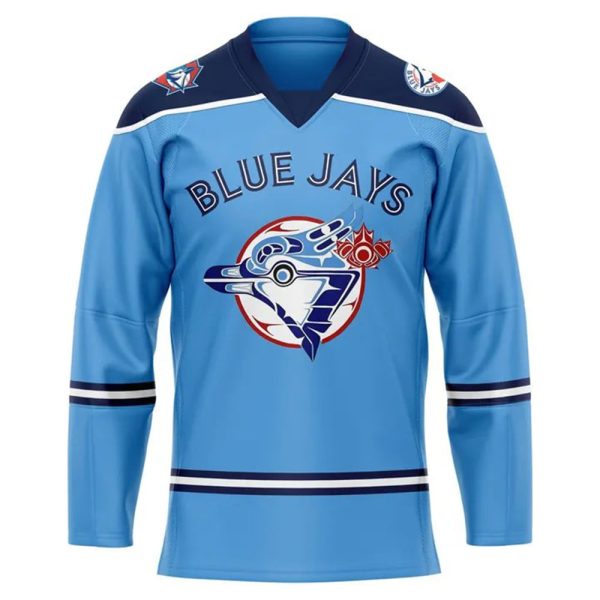 Blue Jays 2025 Indigenous Peoples Day Hockey Jersey 2