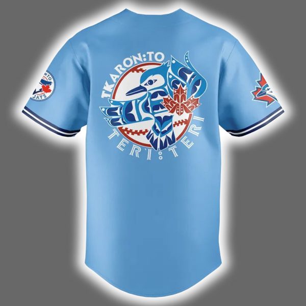 Blue Jays 2025 Indigenous Peoples Day Jersey 3