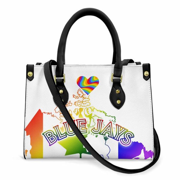 Blue Jays Happy Pride Month Leather Handbag 2025