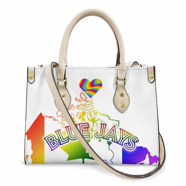 Blue Jays Happy Pride Month Leather Handbag 2025 2