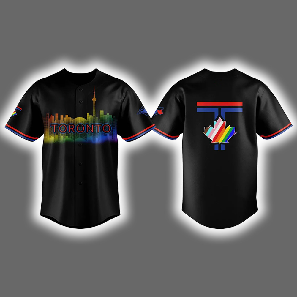 Blue Jays Pride Night City 2025 Jersey Blue Jays Pride Night City 2025 Jersey
