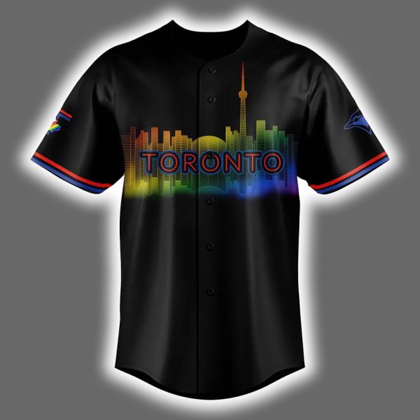 Blue Jays Pride Night City 2025 Jersey 2