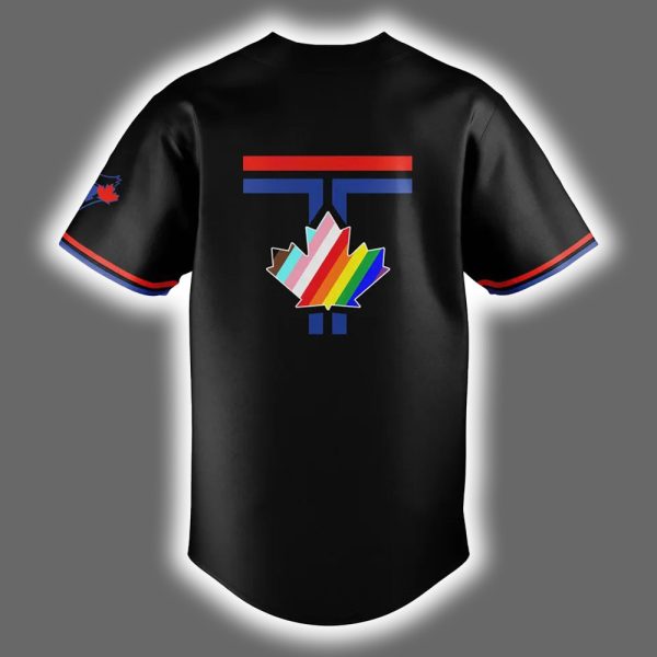 Blue Jays Pride Night City 2025 Jersey 3