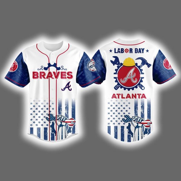 Braves 2025 USA Happy Labor Day Jersey