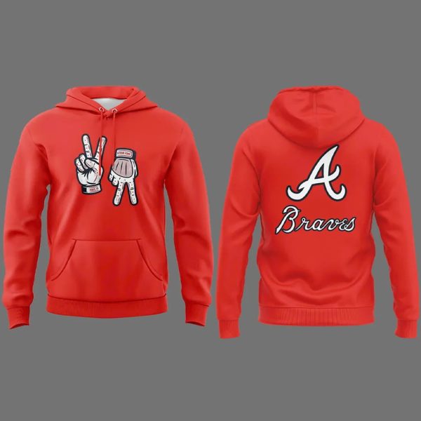 Braves Chris Sale Peace Up A-Town Down Hoodie Joggers Cap