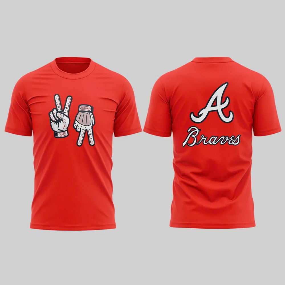 Braves Chris Sale Peace Up A-Town Down Shirt Braves Chris Sale Peace Up A-Town Down Shirt