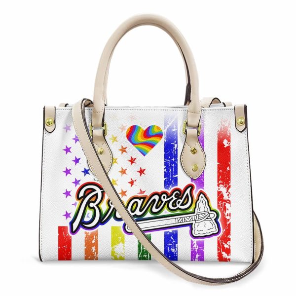 Braves Happy Pride Month Leather Handbag 2025 2