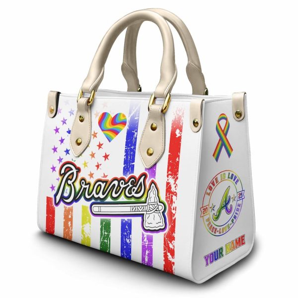 Braves Happy Pride Month Leather Handbag 2025 4