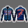 Braves Peace Up A-Town Down Baseball Jacket