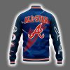 Braves Peace Up A Town Down Baseball Jacket 3