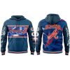 Braves Peace Up A-Town Down Hoodie Joggers Cap