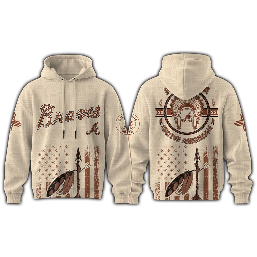 Braves x Native American Heritage Month 2025 Hoodie Joggers Cap Braves x Native American Heritage Month 2025 Hoodie Joggers Cap