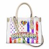 Brewers Happy Pride Month Leather Handbag 2025 2