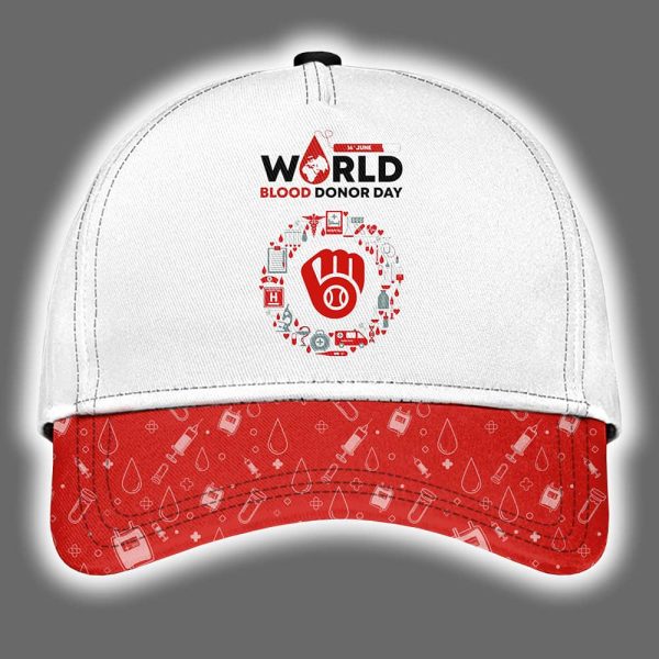 Brewers World Blood Donor Day 2025 Jersey 2