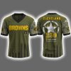 Browns US ARMY 250th Birthday Celebration 2025 Jersey