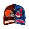 Browns x Indians Personalized Cap