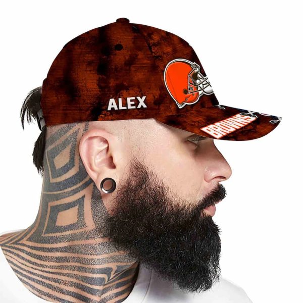 Browns x Indians Personalized Cap 3