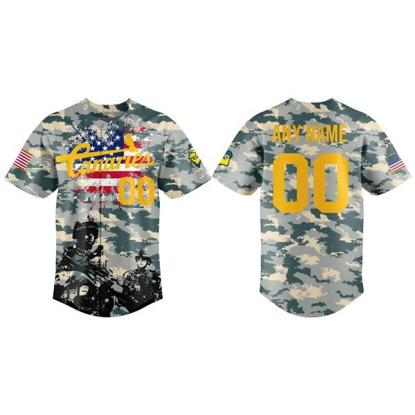 Canaries Military Appreciation Night 2025 Jersey
