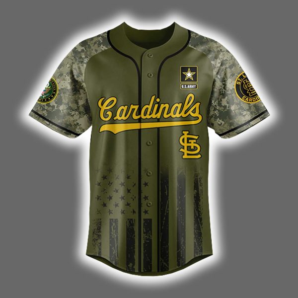 Cardinals US ARMY 250th Birthday Celebration Jersey 2025 2