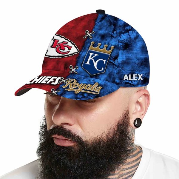 Chiefs x Royals Personalized Cap 3