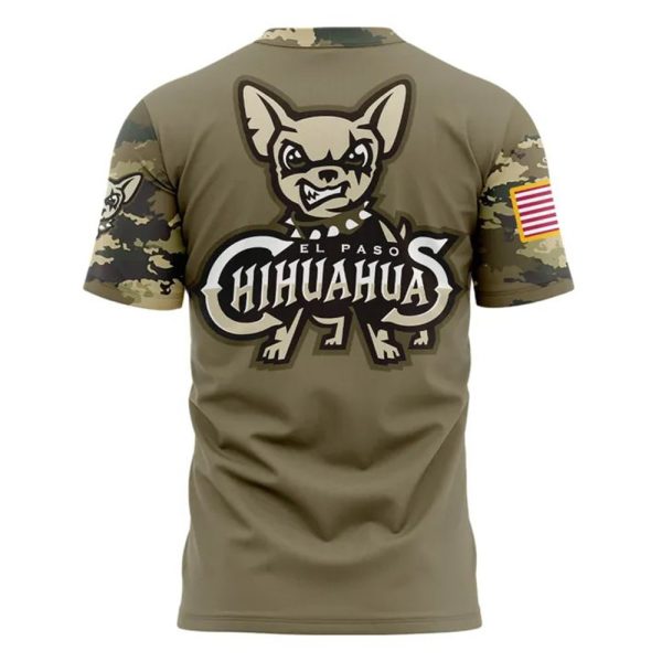 Chihuahuas Military Appreciation Night 2025 Shirt 3