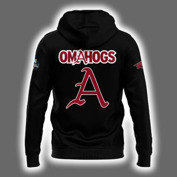Coach Matt Hobbs Omahogs Black Hoodie 3