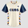 Cubs 2025 Happy Pride Night Jersey 2