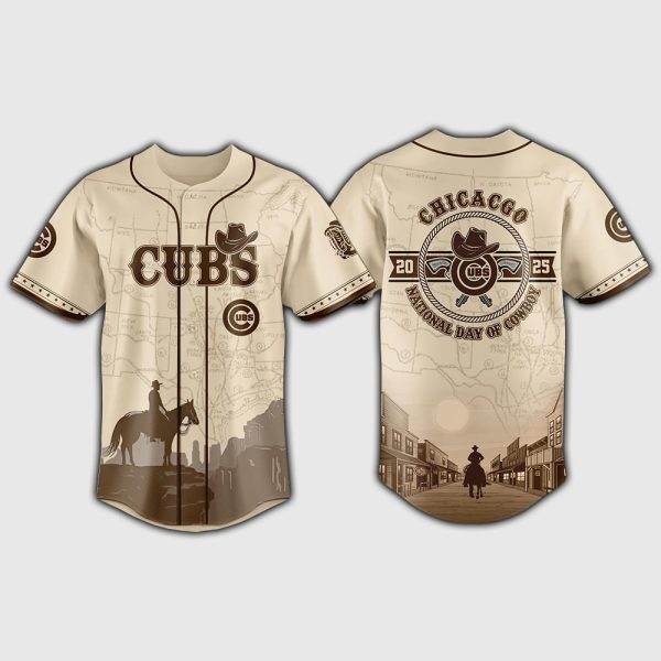Cubs 2025 National Day Of Cowboy Jersey