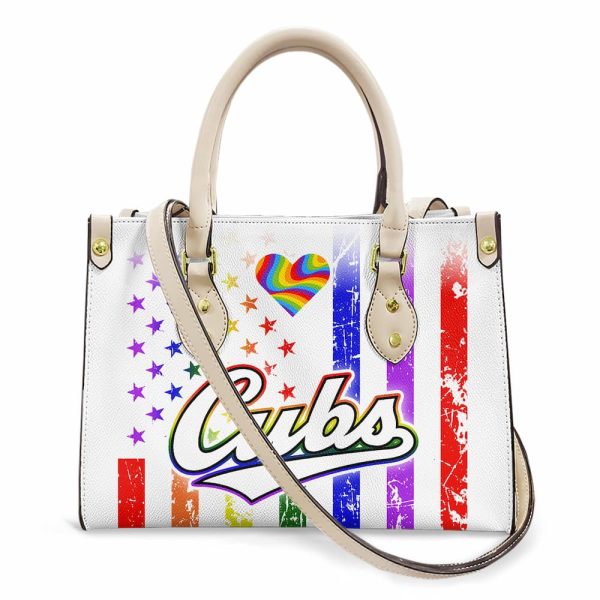 Cubs Happy Pride Month Leather Handbag 2025 2