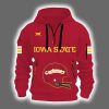 Cyclones Football 2025 Game Day Red Quarter Zip Hoodie 2