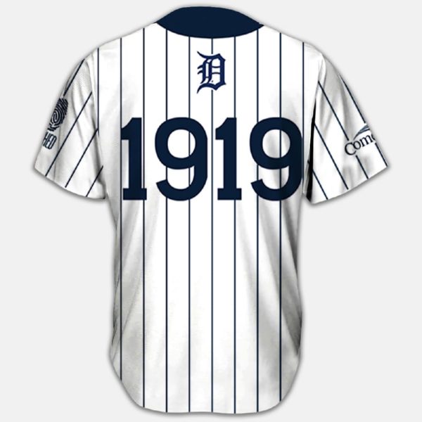 Detroit 19119 Black In Baseball Jersey 3
