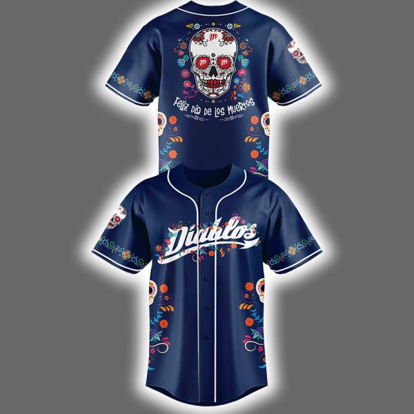 Diablos Rojos del Mexico x Dia De Los Muertos 2025 Jersey