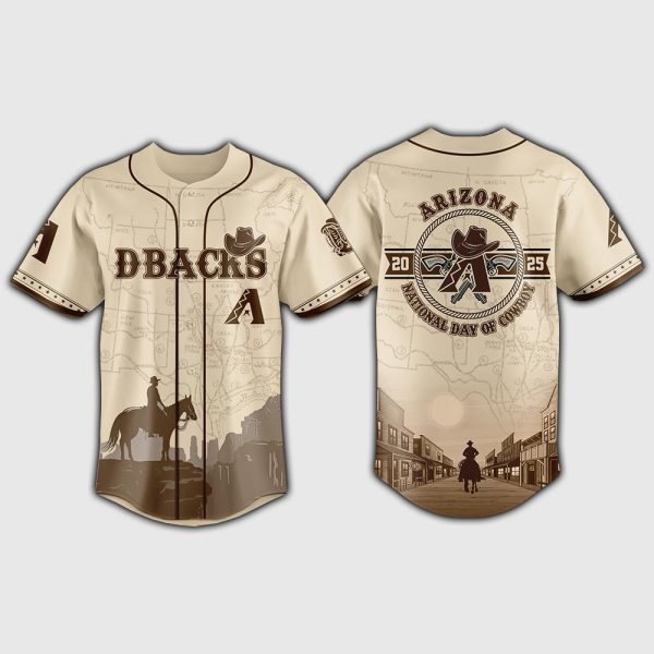 Diamondbacks 2025 National Day Of Cowboy Jersey