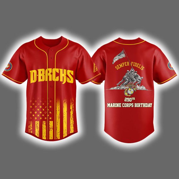 Diamondbacks 250th Marine Corps Birthday Jersey 2025