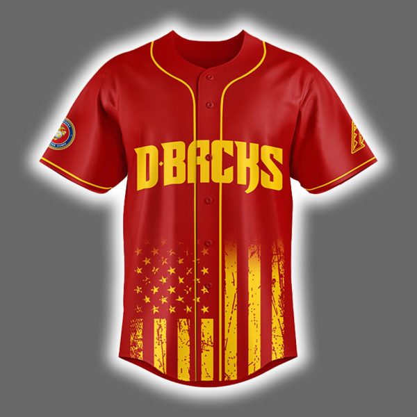 Diamondbacks 250th Marine Corps Birthday Jersey 2025 2