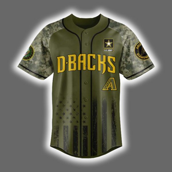 Diamondbacks US ARMY 250th Birthday Celebration Jersey 2025 2